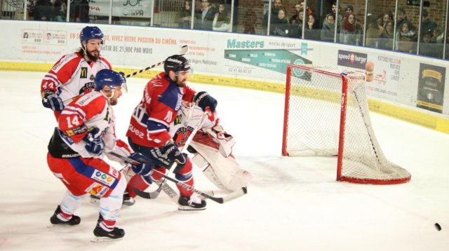 Photo hockey match Angers  - Mulhouse le 25/11/2017