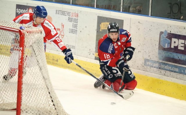 Photo hockey match Angers  - Mulhouse le 25/11/2017
