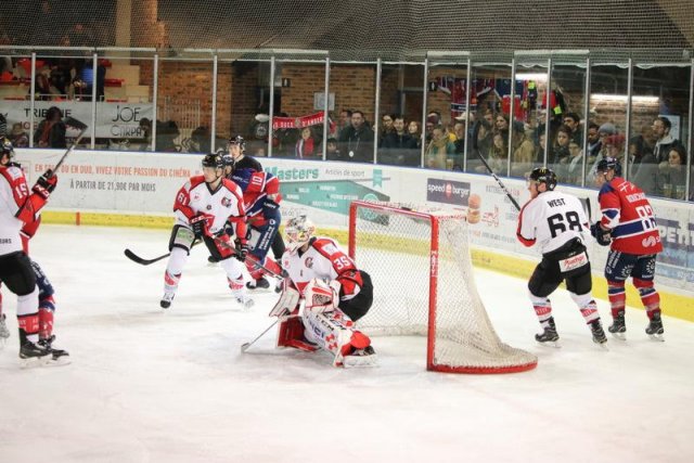 Photo hockey match Angers  - Amiens  le 24/11/2017