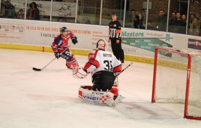 Photo hockey match Angers  - Amiens  le 24/11/2017