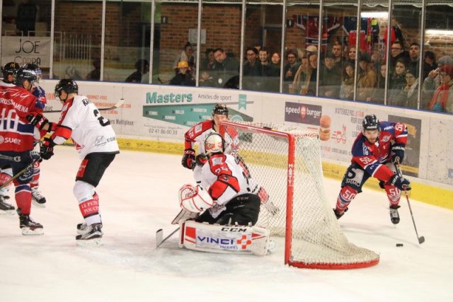 Photo hockey match Angers  - Amiens  le 24/11/2017