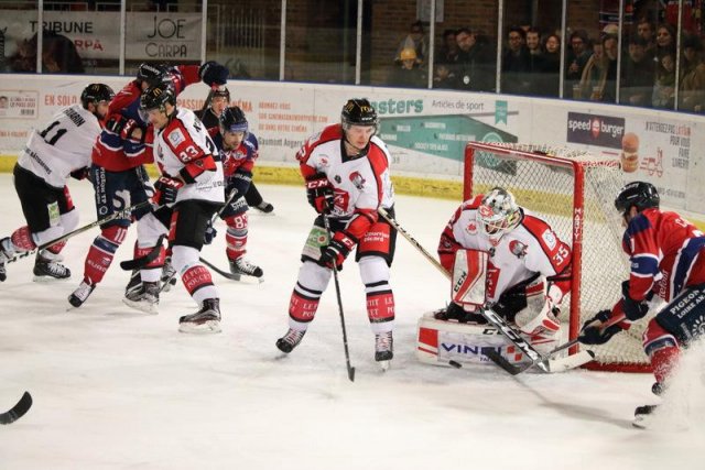 Photo hockey match Angers  - Amiens  le 24/11/2017