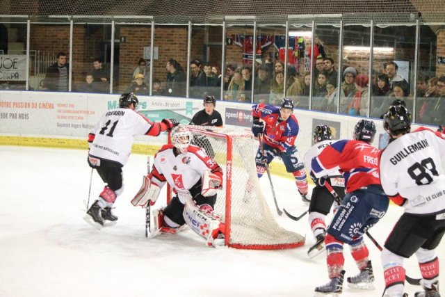 Photo hockey match Angers  - Amiens  le 24/11/2017