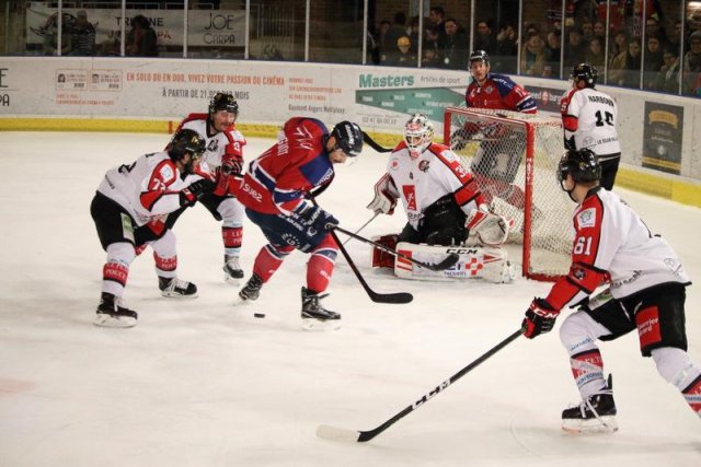 Photo hockey match Angers  - Amiens  le 24/11/2017