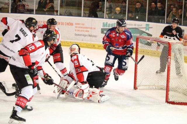 Photo hockey match Angers  - Amiens  le 24/11/2017