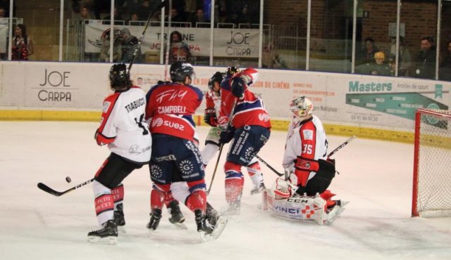 Photo hockey match Angers  - Amiens  le 24/11/2017