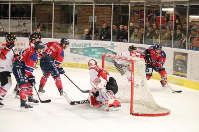 Photo hockey match Angers  - Amiens  le 24/11/2017