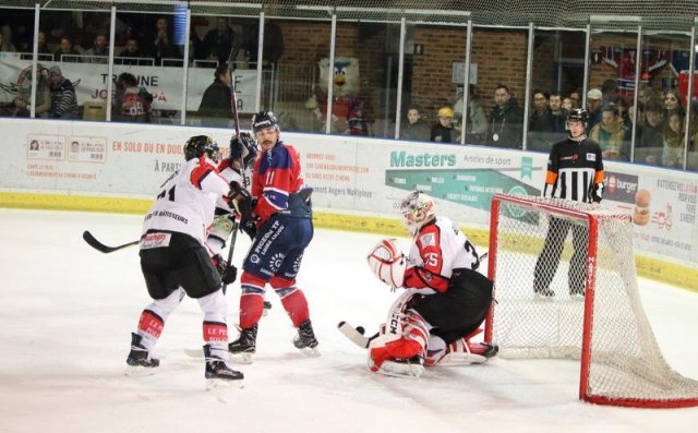 Photo hockey match Angers  - Amiens  le 24/11/2017