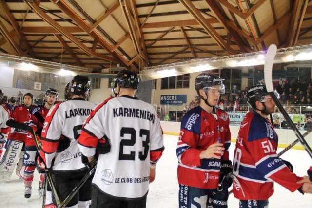 Photo hockey match Angers  - Amiens  le 24/11/2017
