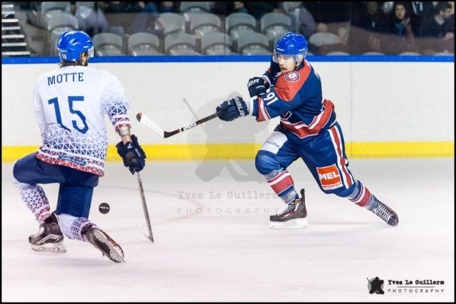 Photo hockey match Paris (FV) - Wasquehal Lille le 25/11/2017