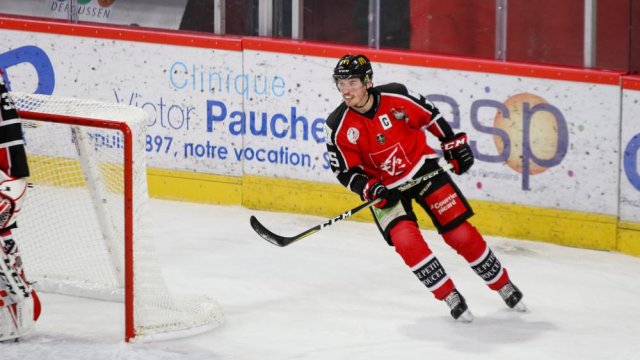 Photo hockey match Amiens  - Lyon le 26/11/2017