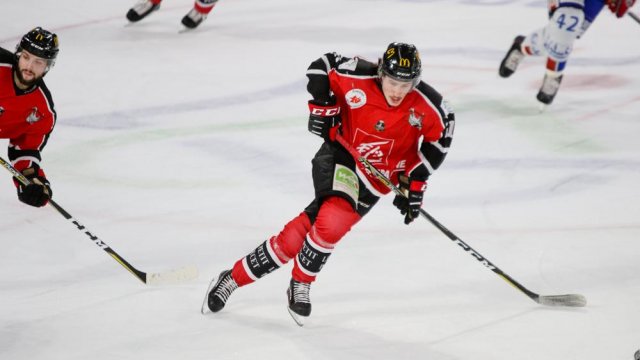 Photo hockey match Amiens  - Lyon le 26/11/2017