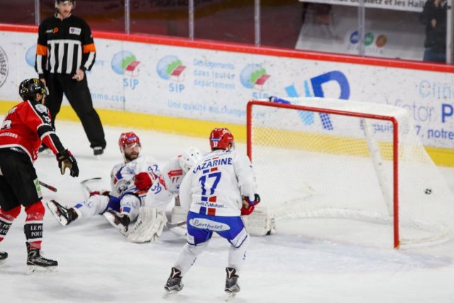Photo hockey match Amiens  - Lyon le 26/11/2017