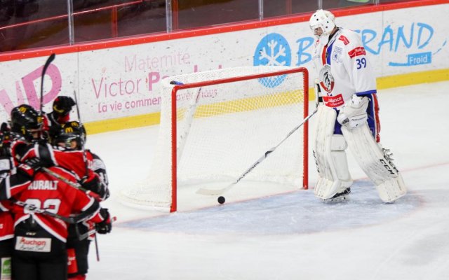 Photo hockey match Amiens  - Lyon le 26/11/2017