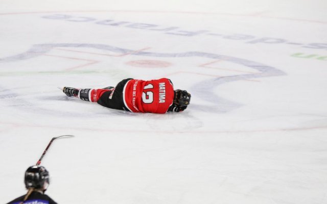 Photo hockey match Amiens  - Lyon le 26/11/2017