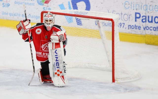Photo hockey match Amiens  - Lyon le 26/11/2017