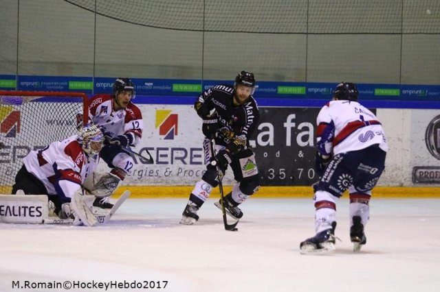 Photo hockey match Rouen - Angers  le 28/11/2017