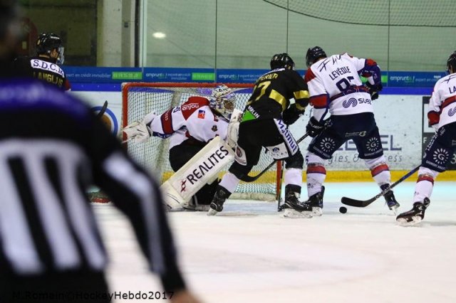 Photo hockey match Rouen - Angers  le 28/11/2017