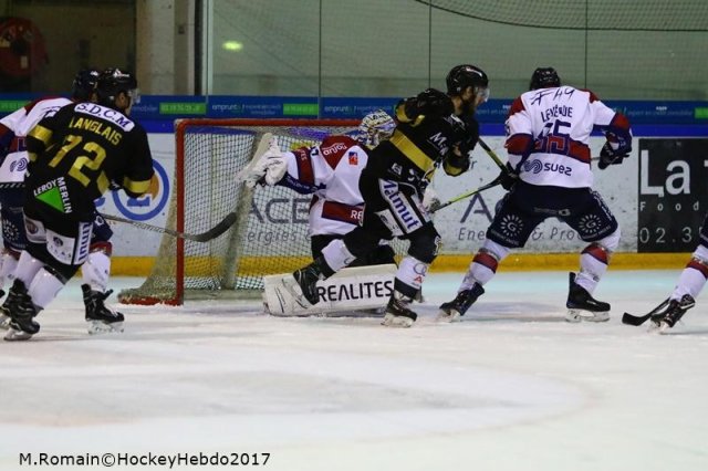 Photo hockey match Rouen - Angers  le 28/11/2017