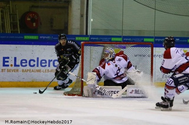 Photo hockey match Rouen - Angers  le 28/11/2017