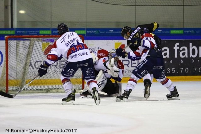 Photo hockey match Rouen - Angers  le 28/11/2017