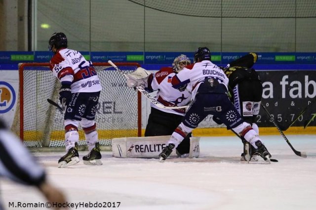 Photo hockey match Rouen - Angers  le 28/11/2017