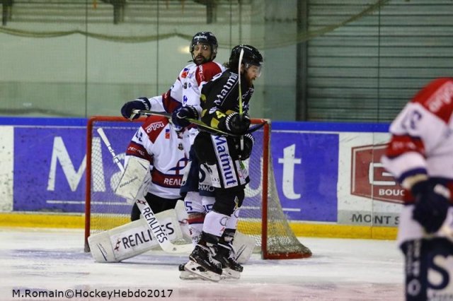 Photo hockey match Rouen - Angers  le 28/11/2017