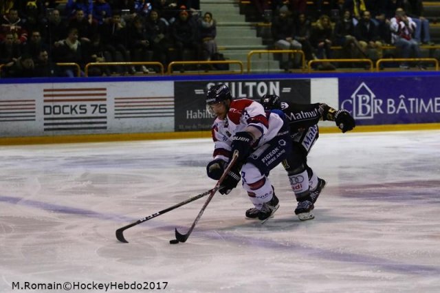 Photo hockey match Rouen - Angers  le 28/11/2017