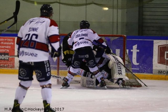 Photo hockey match Rouen - Angers  le 28/11/2017