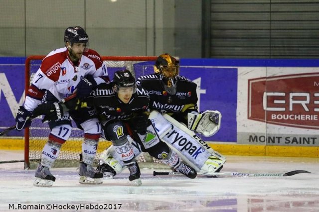 Photo hockey match Rouen - Angers  le 28/11/2017