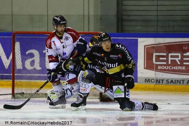 Photo hockey match Rouen - Angers  le 28/11/2017
