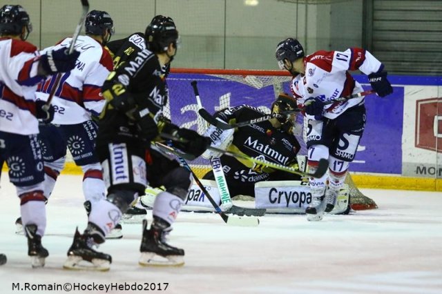 Photo hockey match Rouen - Angers  le 28/11/2017