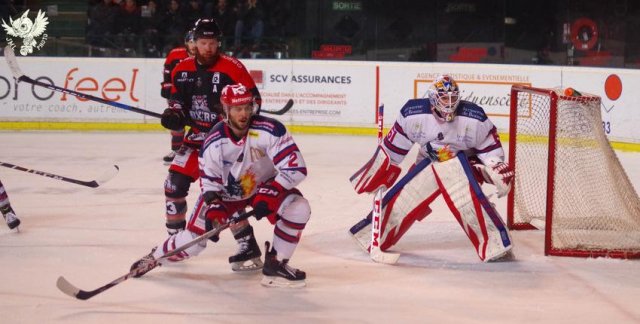 Photo hockey match Bordeaux - Grenoble  le 28/11/2017