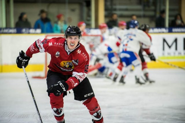 Photo hockey match Chamonix  - Lyon le 01/12/2017