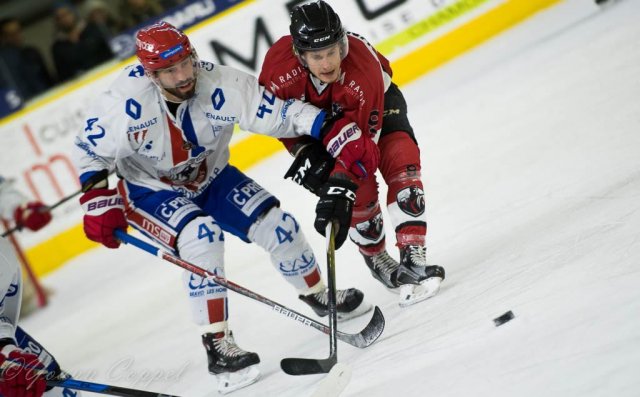 Photo hockey match Chamonix  - Lyon le 01/12/2017