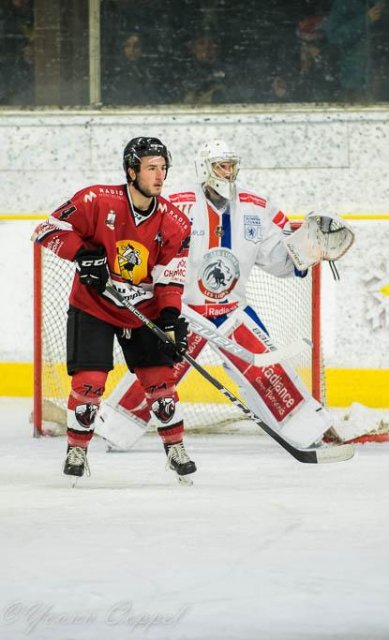 Photo hockey match Chamonix  - Lyon le 01/12/2017