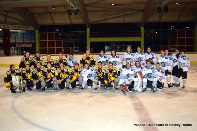 Photo hockey reportage Fem Elite : Dans les serres de l'Aigle