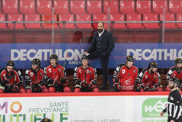 Photo hockey match Amiens  - Mulhouse le 01/12/2017