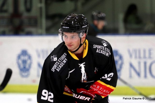 Photo hockey match Nice - Bordeaux le 01/12/2017
