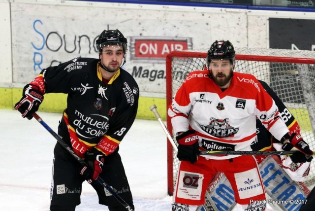 Photo hockey match Nice - Bordeaux le 01/12/2017