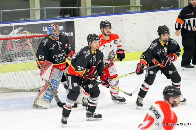 Photo hockey match Nice - Bordeaux le 01/12/2017
