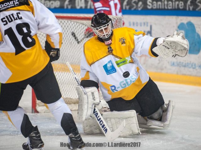 Photo hockey match Grenoble  - Strasbourg  le 05/12/2017