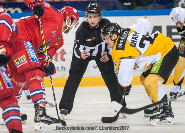 Photo hockey match Grenoble  - Strasbourg  le 05/12/2017