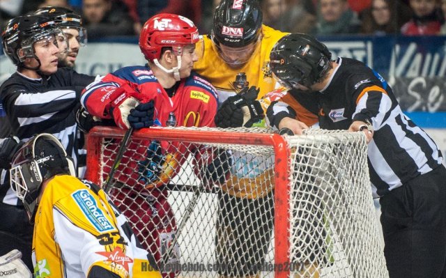 Photo hockey match Grenoble  - Strasbourg  le 05/12/2017