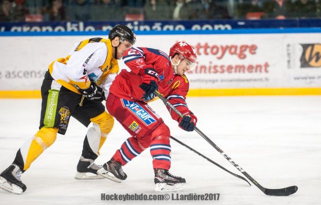 Photo hockey match Grenoble  - Strasbourg  le 05/12/2017
