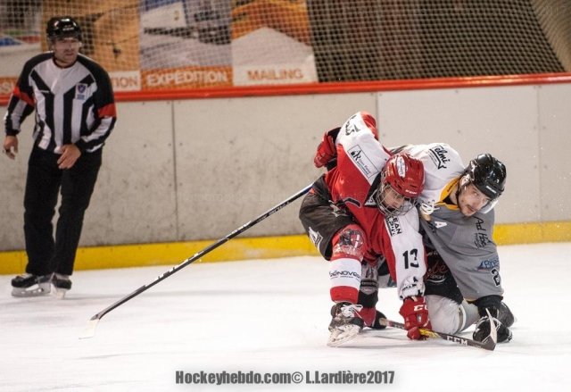 Photo hockey match Annecy - Brest  le 02/12/2017