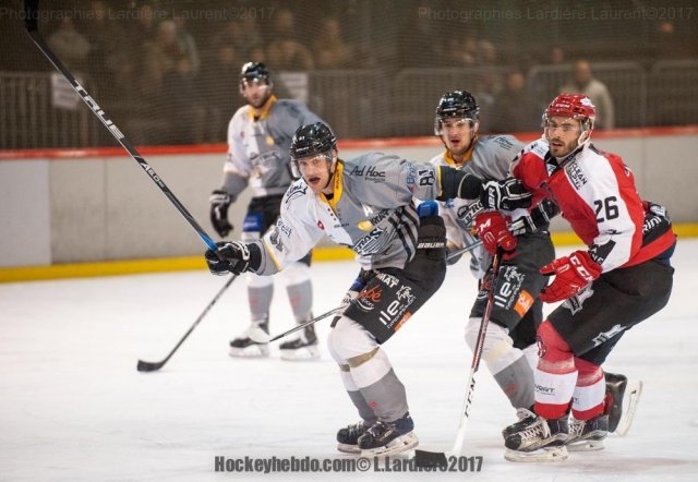 Photo hockey match Annecy - Brest  le 02/12/2017