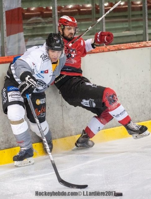Photo hockey match Annecy - Brest  le 02/12/2017