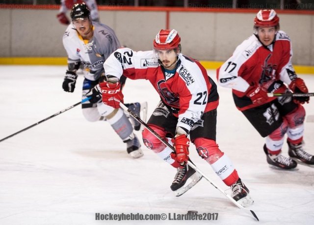 Photo hockey match Annecy - Brest  le 02/12/2017