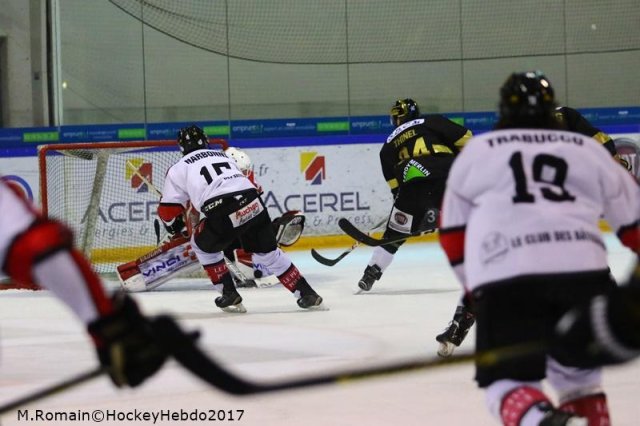 Photo hockey match Rouen - Amiens  le 05/12/2017